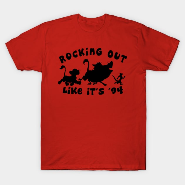 Rocking Out Like it's '94 T-Shirt by Ellador
